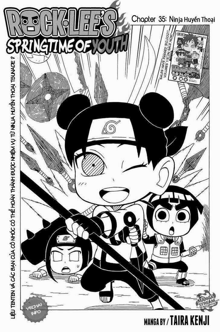 Rock Lee's Springtime Of Youth Chapter 35 trang 0