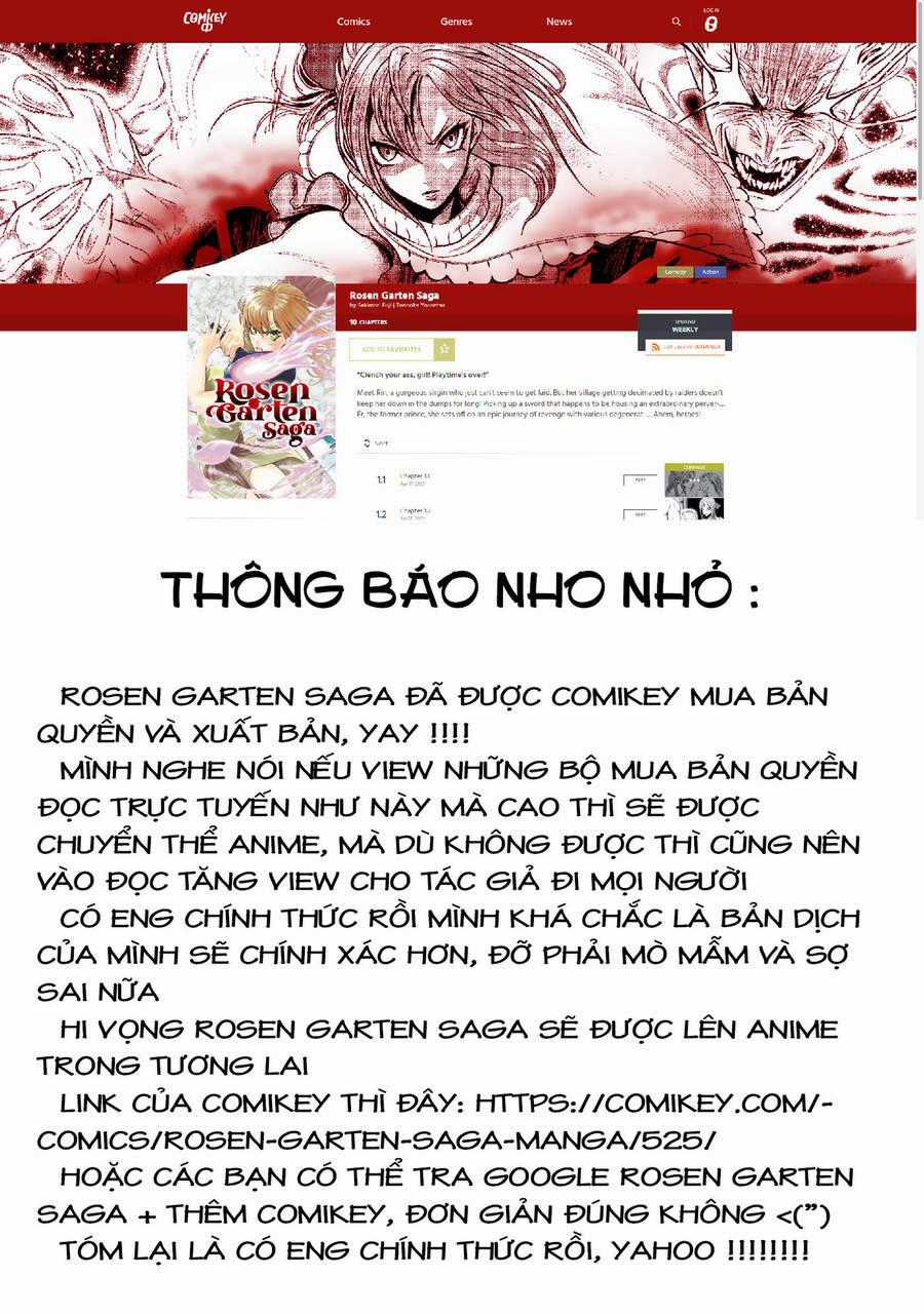 Rosen Garten Saga Chapter 43 trang 0