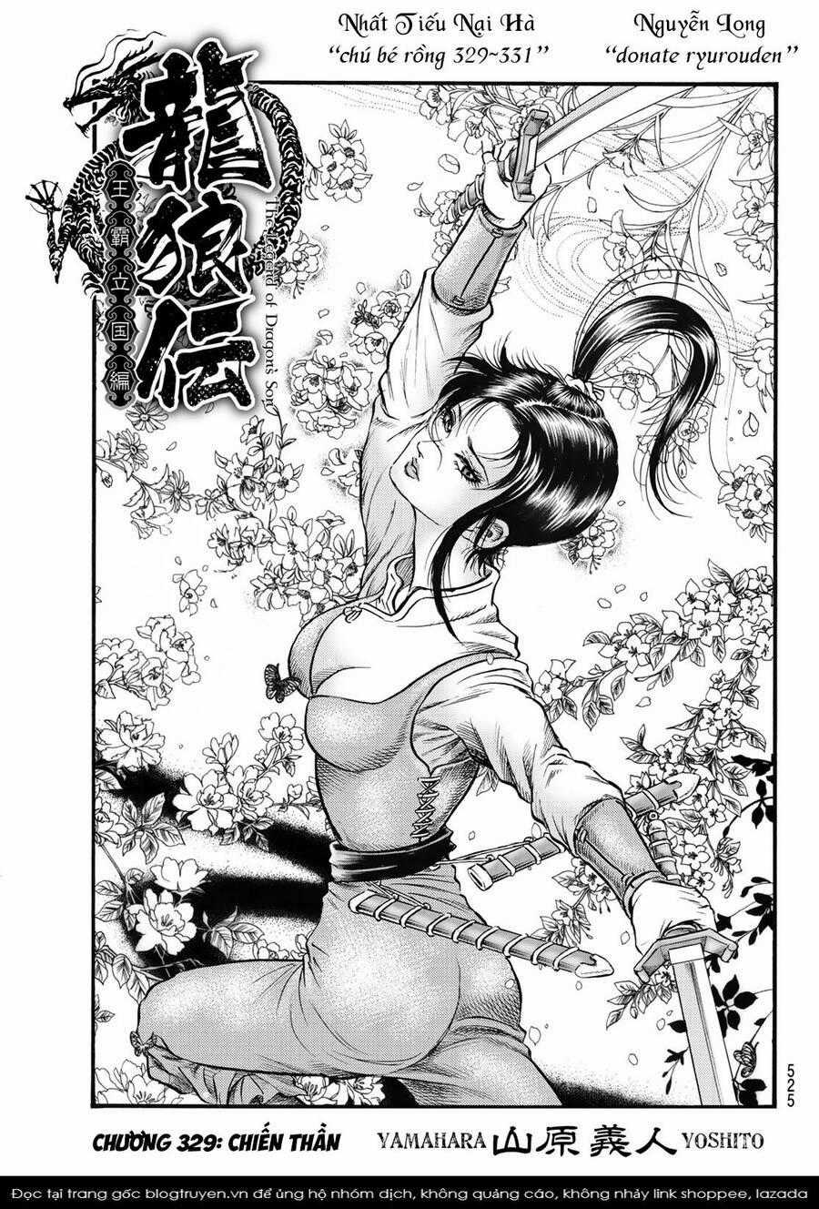 Ryuuroden - Chú Bé Rồng Chapter 329 trang 1