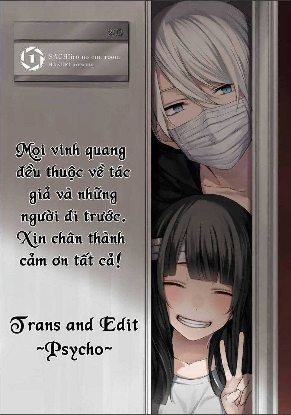 Sachi-Iro No One Room Chapter 2 trang 1