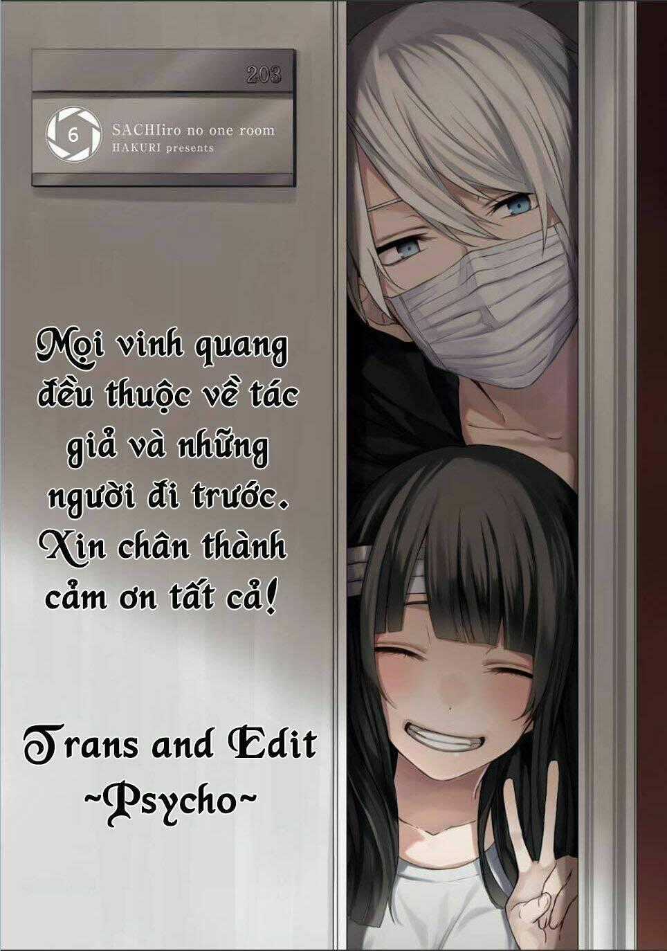 Sachi-Iro No One Room Chapter 6 trang 1