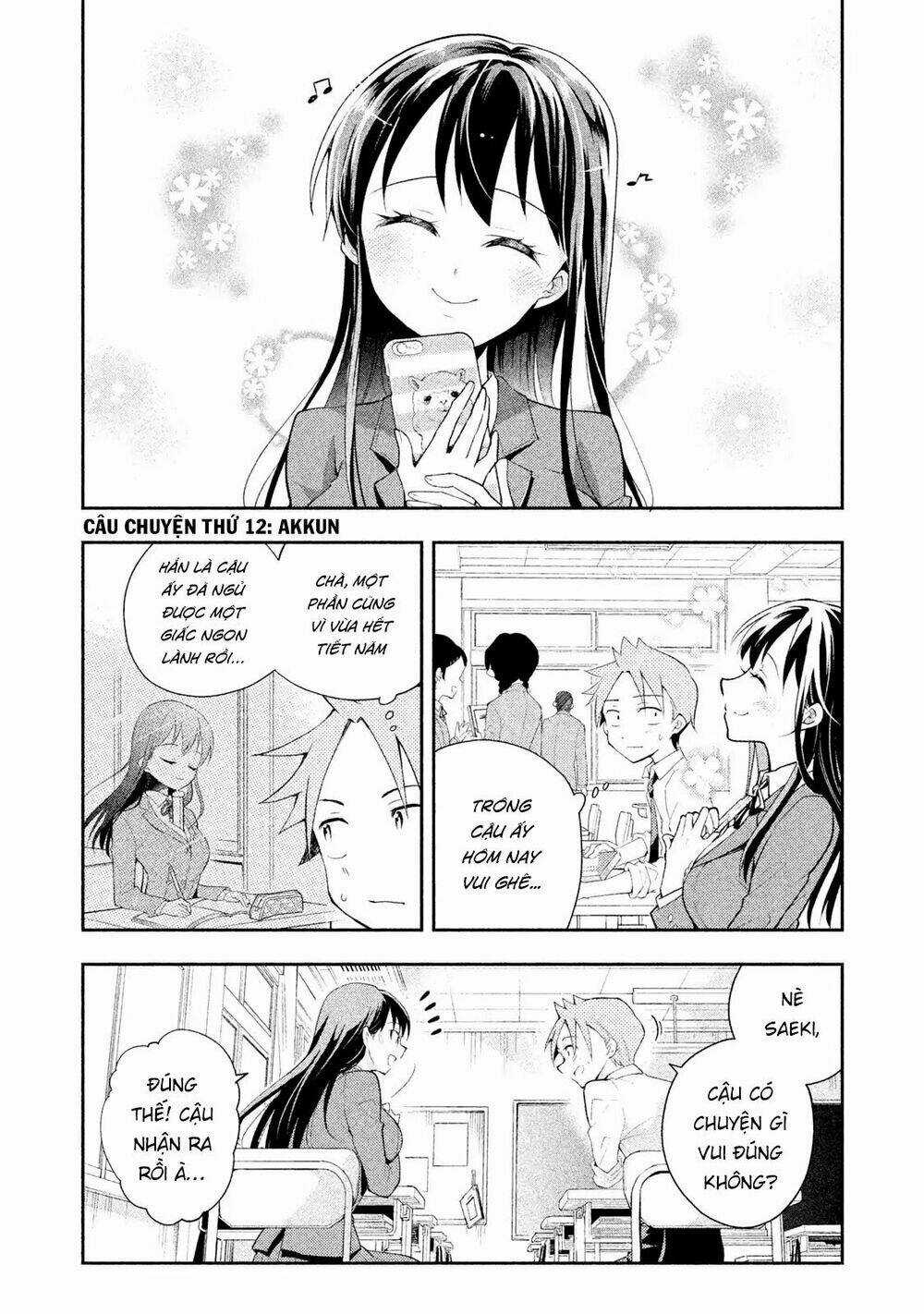 Saeki-San Wa Nemutteru Chapter 12 trang 1