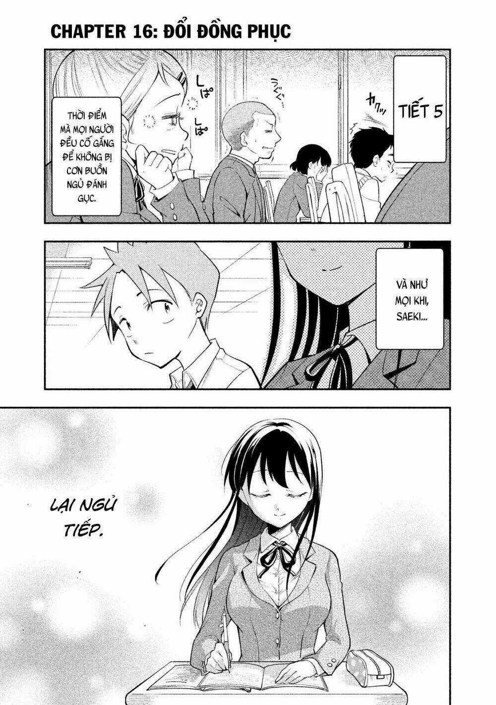 Saeki-San Wa Nemutteru Chapter 16 trang 1