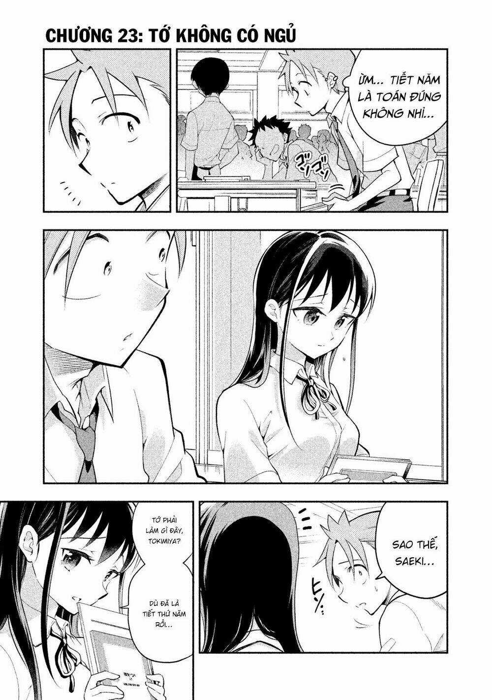 Saeki-San Wa Nemutteru Chapter 23 trang 1