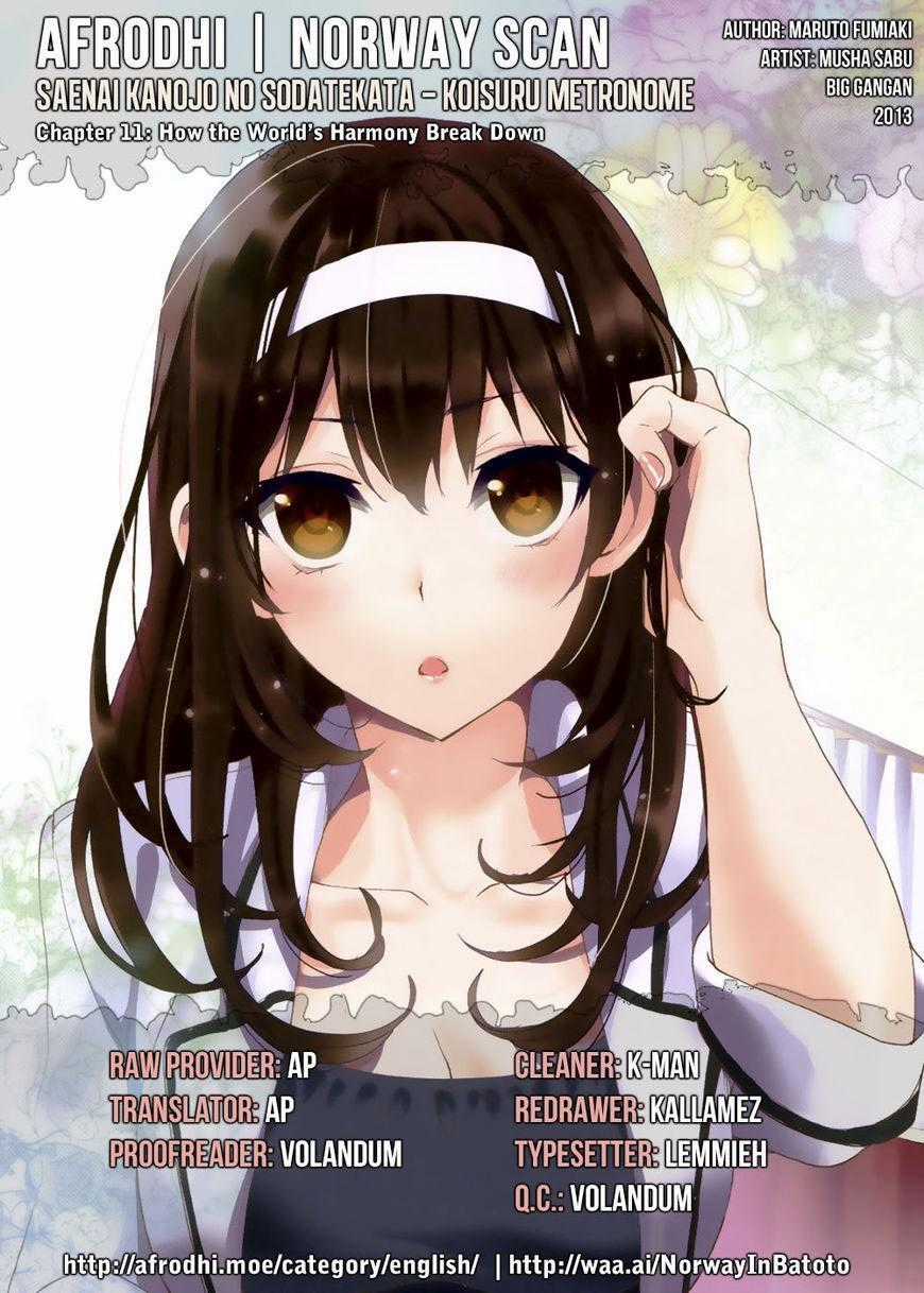 Saenai Kanojo No Sodatekata Chapter 11 trang 1