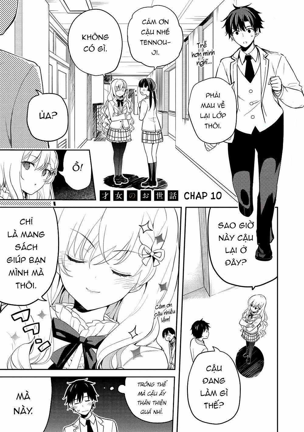 Saijo No Osewa Takane No Hana-Darakena Meimon-Kou De, Gakuin Ichi No Ojou-Sama Chapter 10 trang 1