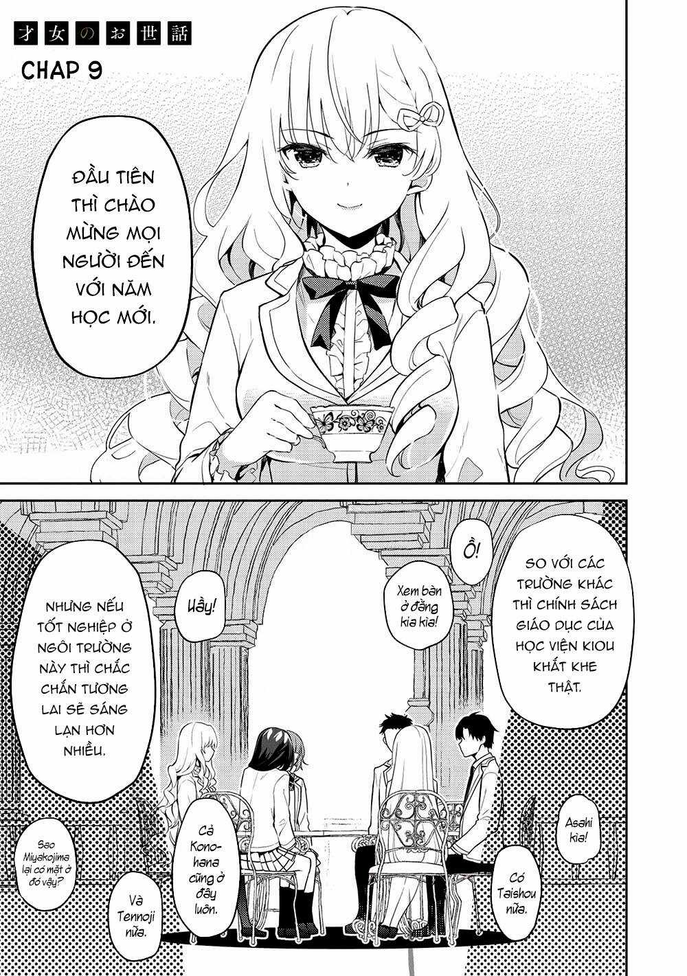 Saijo No Osewa Takane No Hana-Darakena Meimon-Kou De, Gakuin Ichi No Ojou-Sama Chapter 9 trang 1