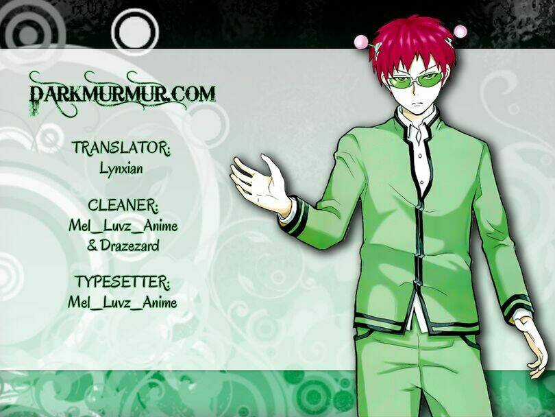 Saiki Kusuo No Sainan Chapter 1 trang 0