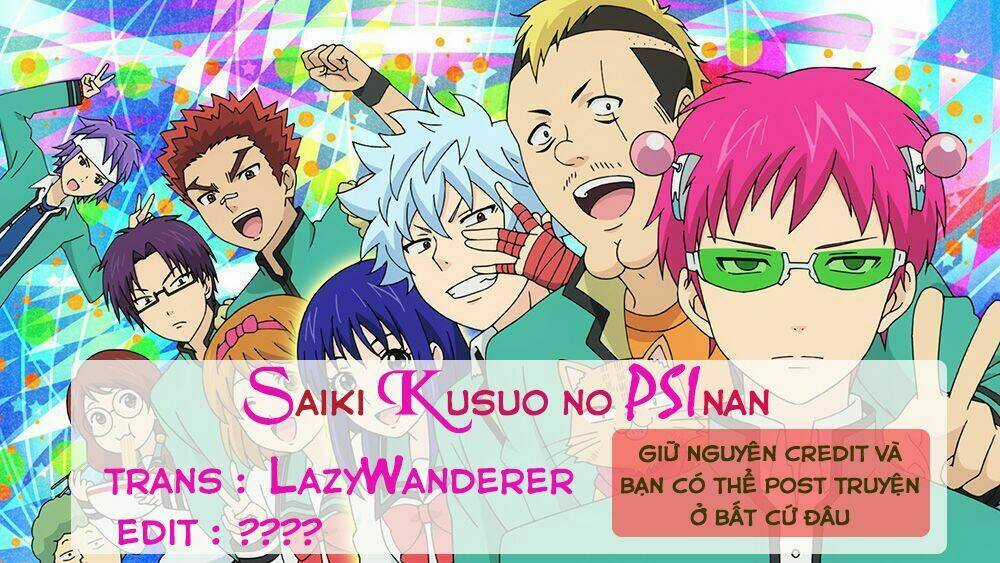 Saiki Kusuo No Sainan Chapter 47 trang 0