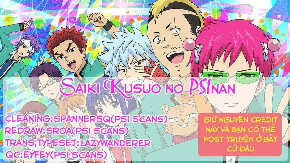 Saiki Kusuo No Sainan Chapter 53 trang 0