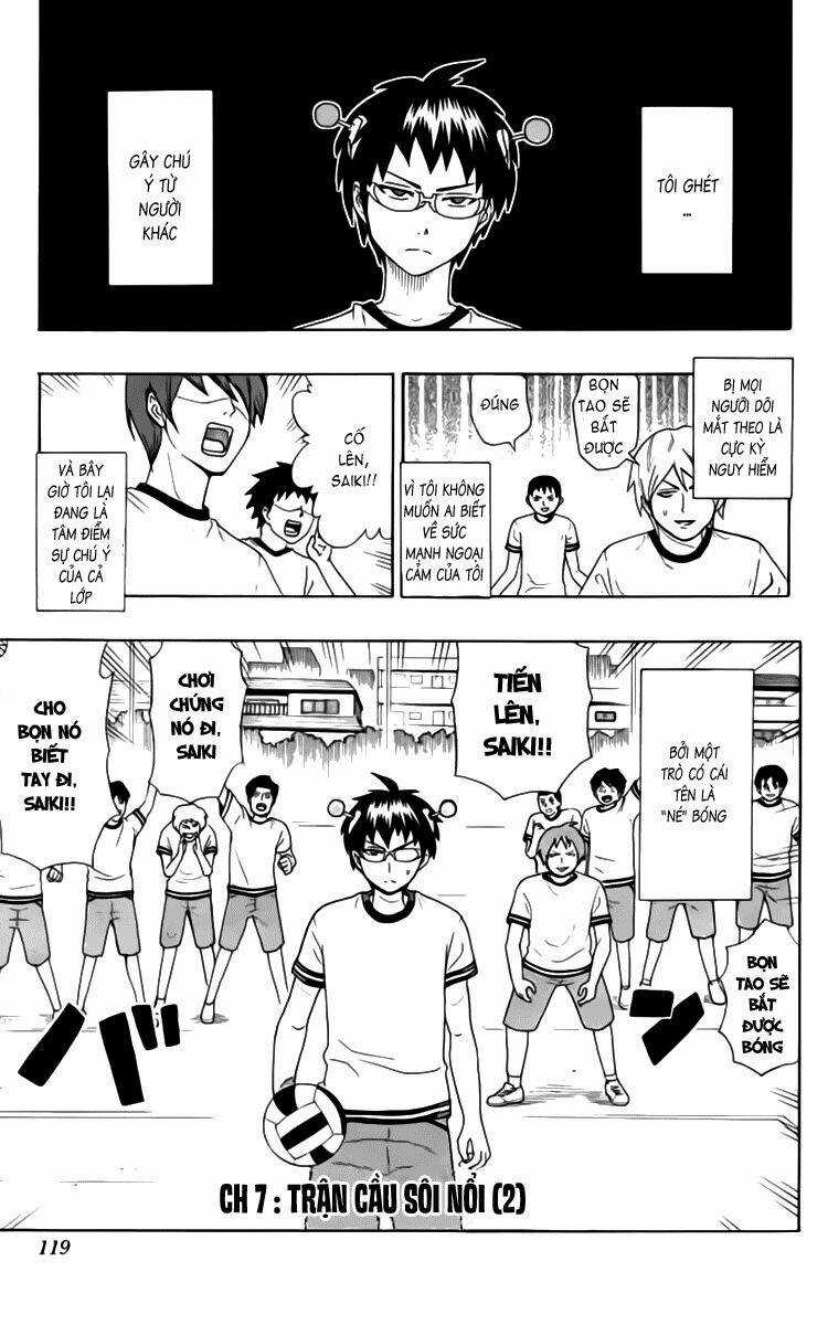 Saiki Kusuo No Sainan Chapter 7 trang 1