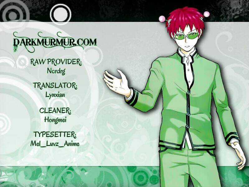 Saiki Kusuo No Sainan Chapter 8 trang 0