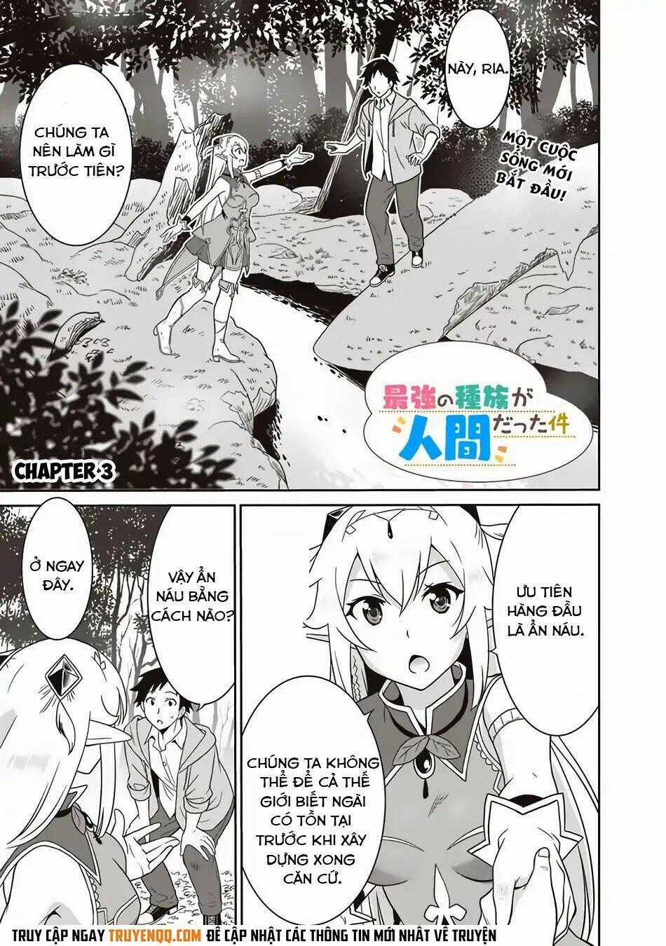 SAIKYOU NO SHUZOKU GA NINGEN DATTA KEN Chapter 3 trang 1