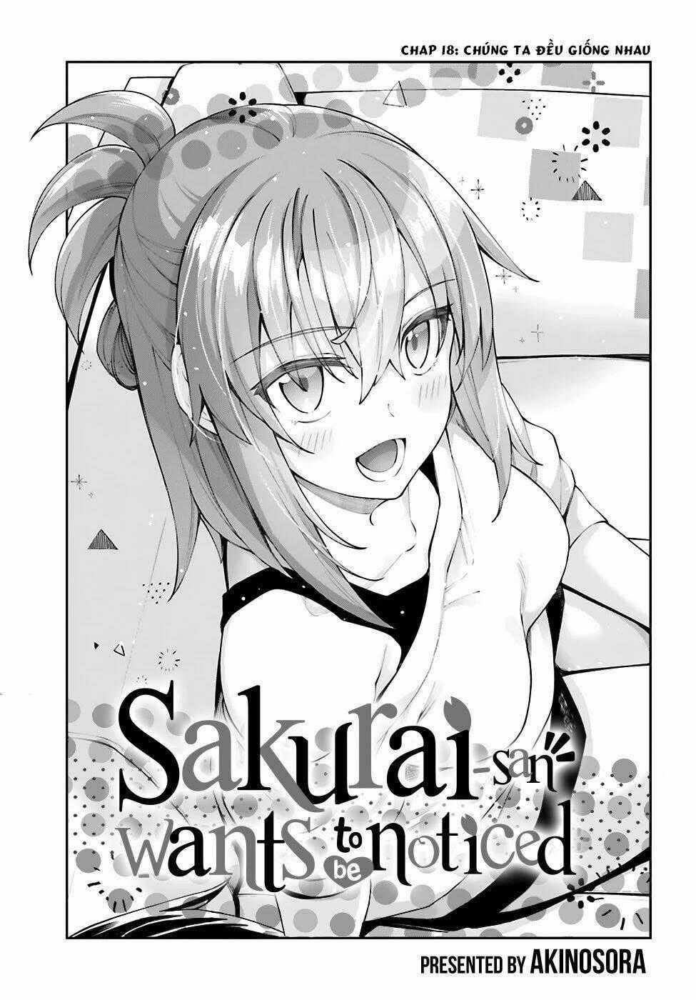 SAKURAI-SAN MUỐN ĐƯỢC ĐỂ Ý Chapter 18 trang 1