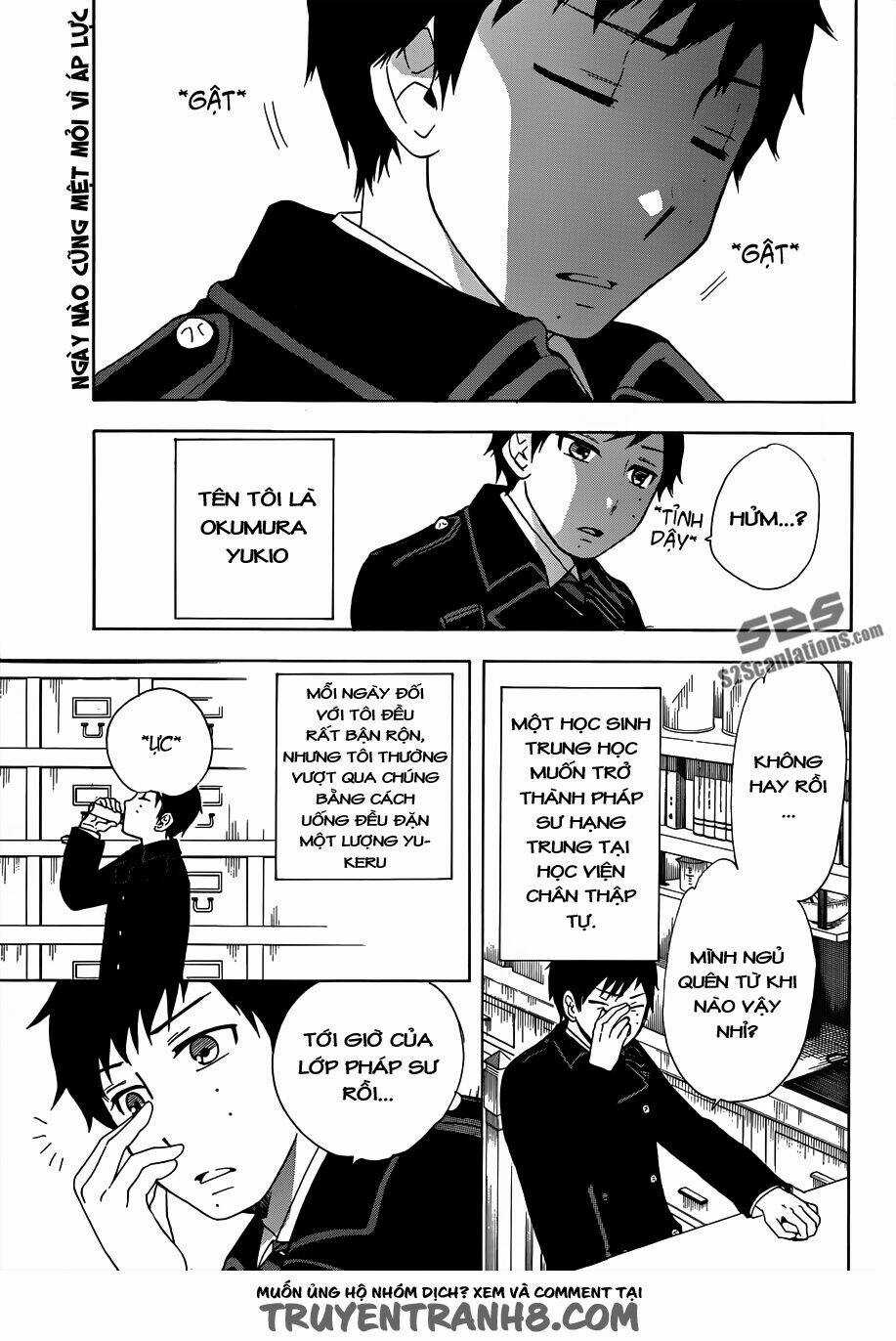 Salaryman Futsumashi Okumura Yukio No Aishuu Chapter 3 trang 1