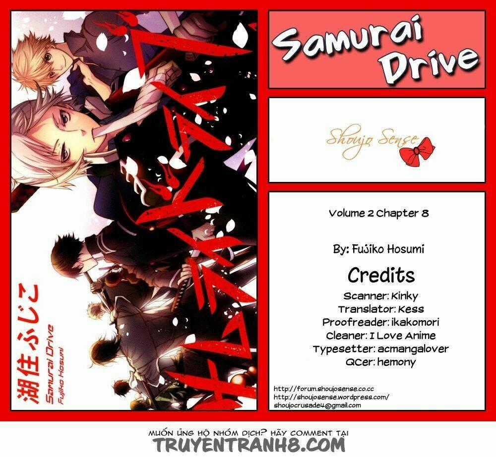 Samurai Drive Chapter 8 trang 1