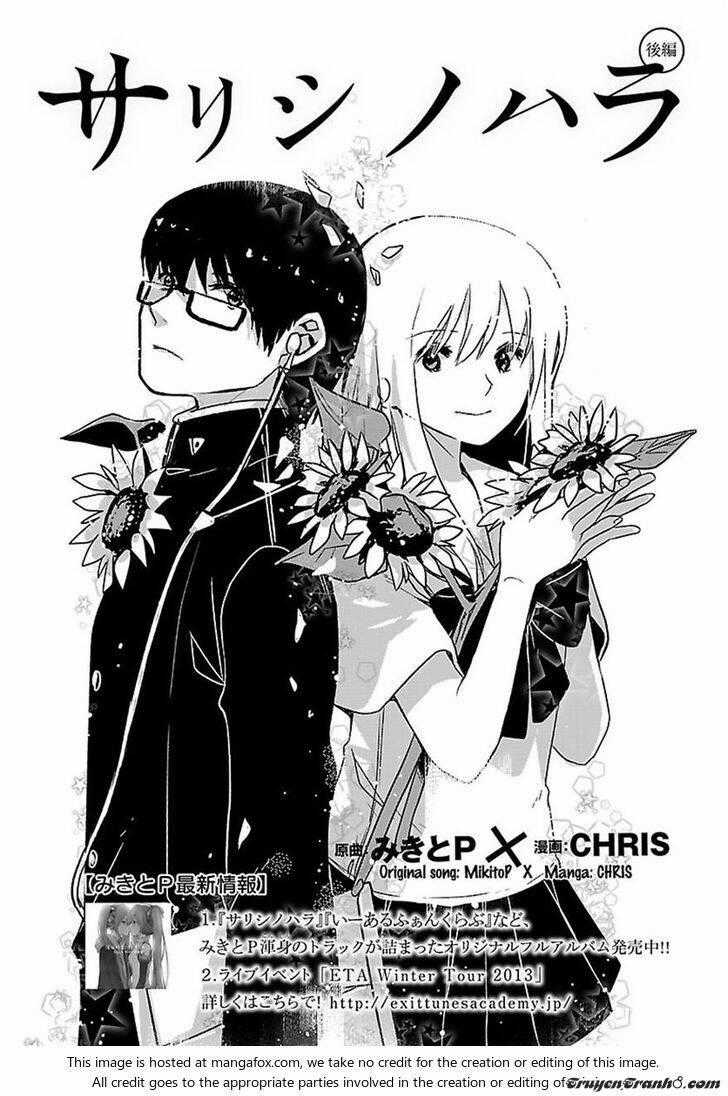 Sarishinohara Chapter 3 trang 1