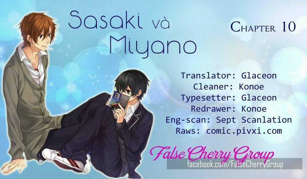 Sasaki To Miyano Chapter 10 trang 0