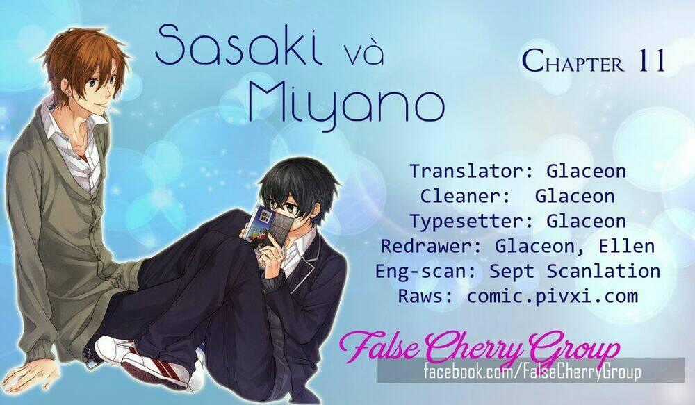 Sasaki To Miyano Chapter 11 trang 0