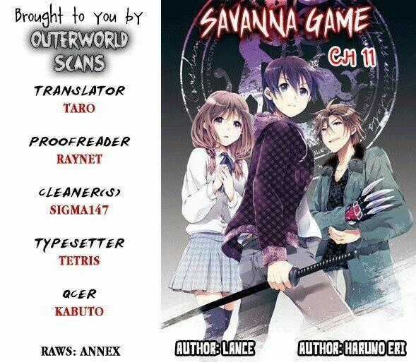 Savanna Game: The Comic Manga Chapter 11 trang 1