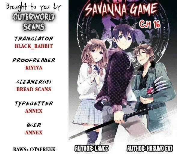 Savanna Game: The Comic Manga Chapter 16 trang 1