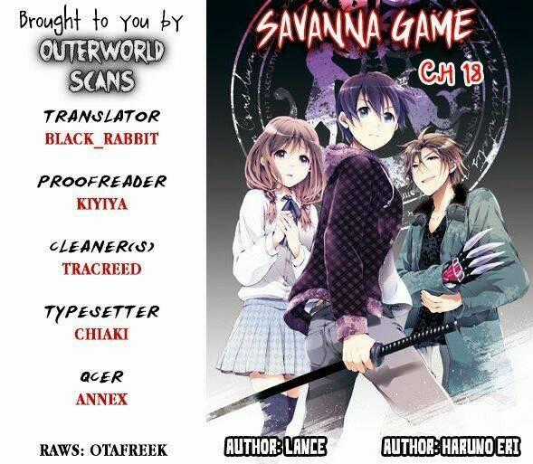 Savanna Game: The Comic Manga Chapter 18 trang 1