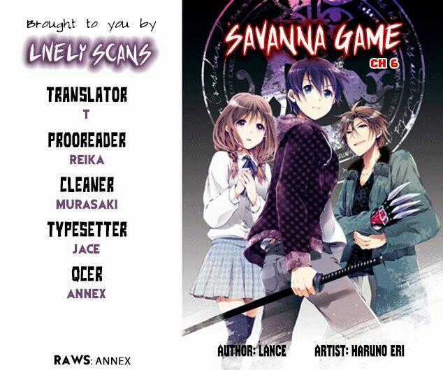 Savanna Game: The Comic Manga Chapter 6 trang 1