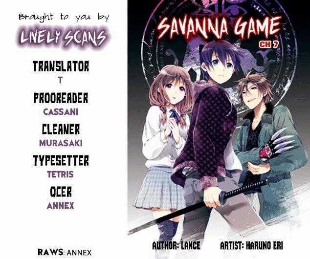 Savanna Game: The Comic Manga Chapter 7 trang 0