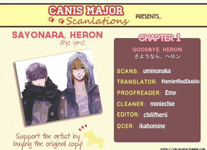 Sayonara, Heron Chapter 1 trang 1