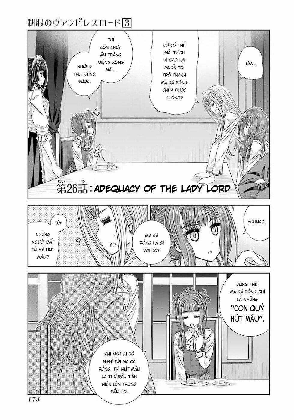 Seifuku No Vampiress Lord Chapter 26 trang 1