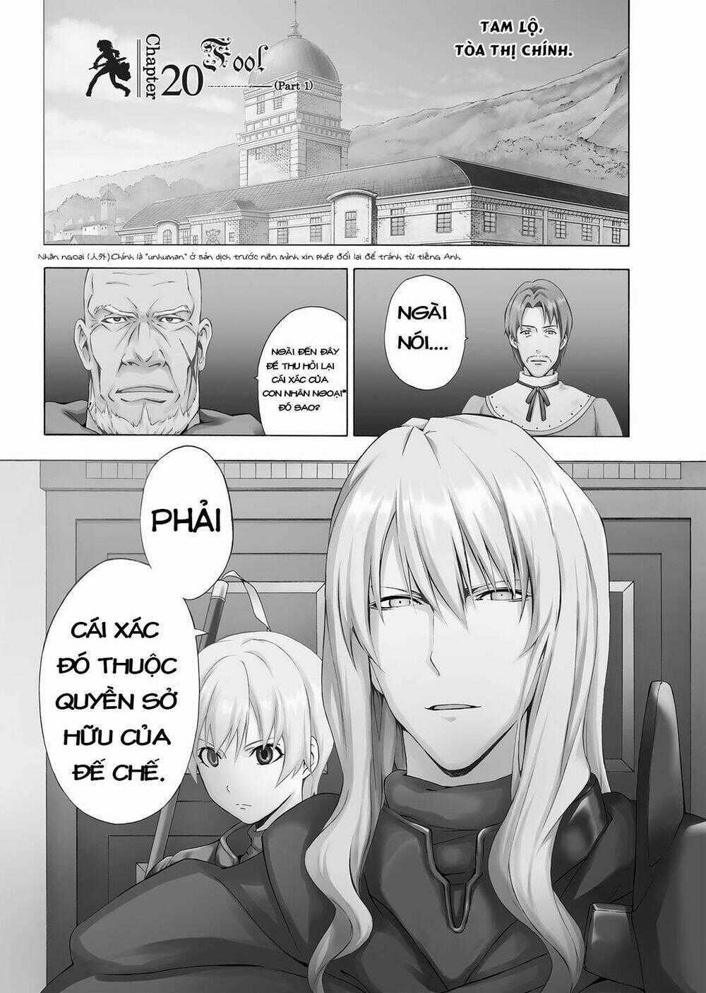 Seiken No Blacksmith Chapter 20 trang 1