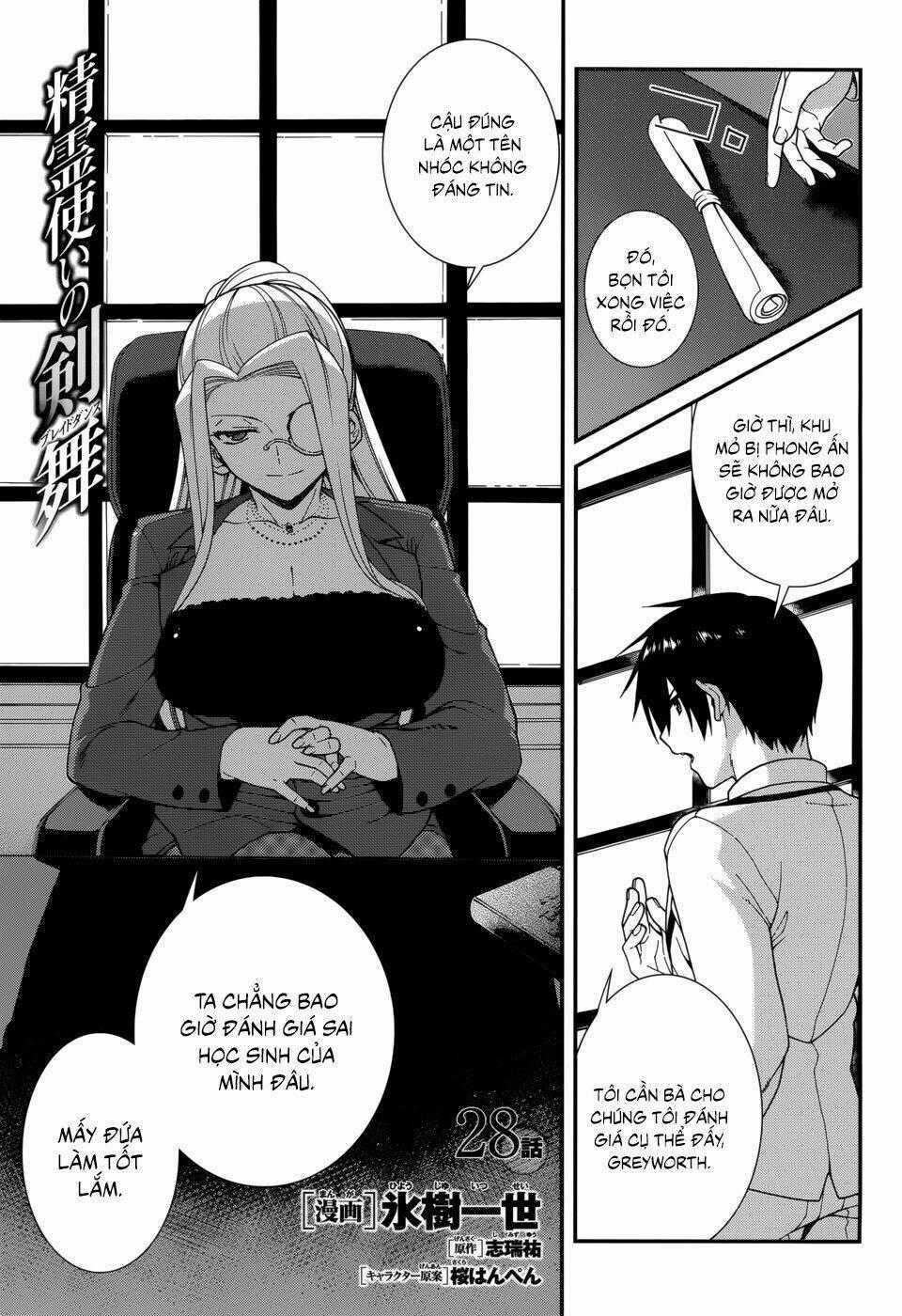 Seirei Tsukai No Kenbu Chapter 28 trang 1