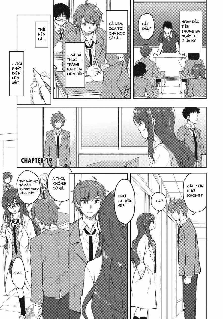 Seishun Buta Yarou Wa Bunny Girl Senpai No Yume O Minai Chapter 30 trang 0