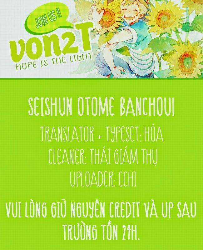 Seishun Otome Banchou! Chapter 1 trang 0