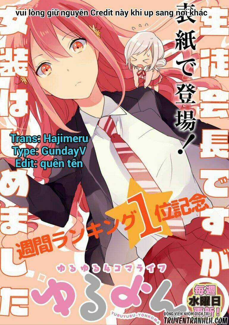 Seito Kaichou Desu Ga Josou Hajimemashita Chapter 7 trang 1