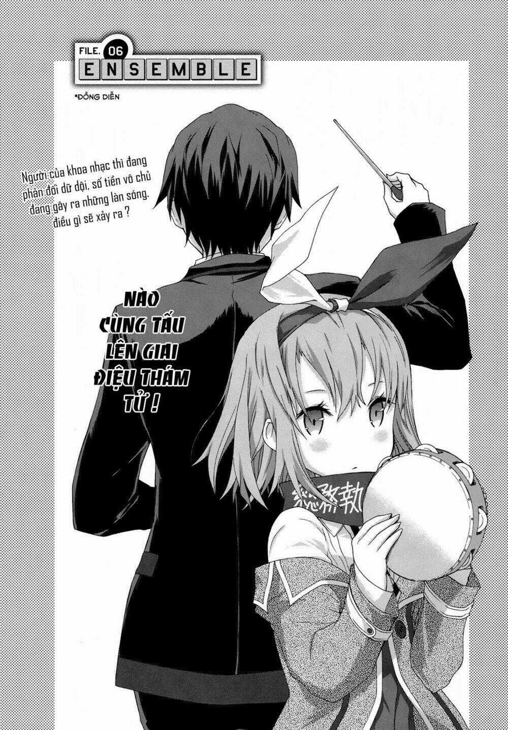 Seitokai Tantei Kirika Chapter 6 trang 1