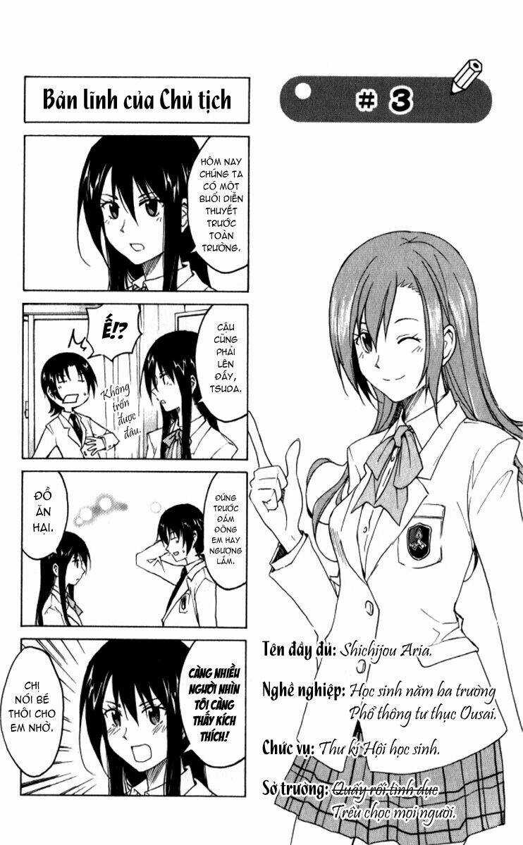 Seitokai Yakuindomo Chapter 3 trang 1