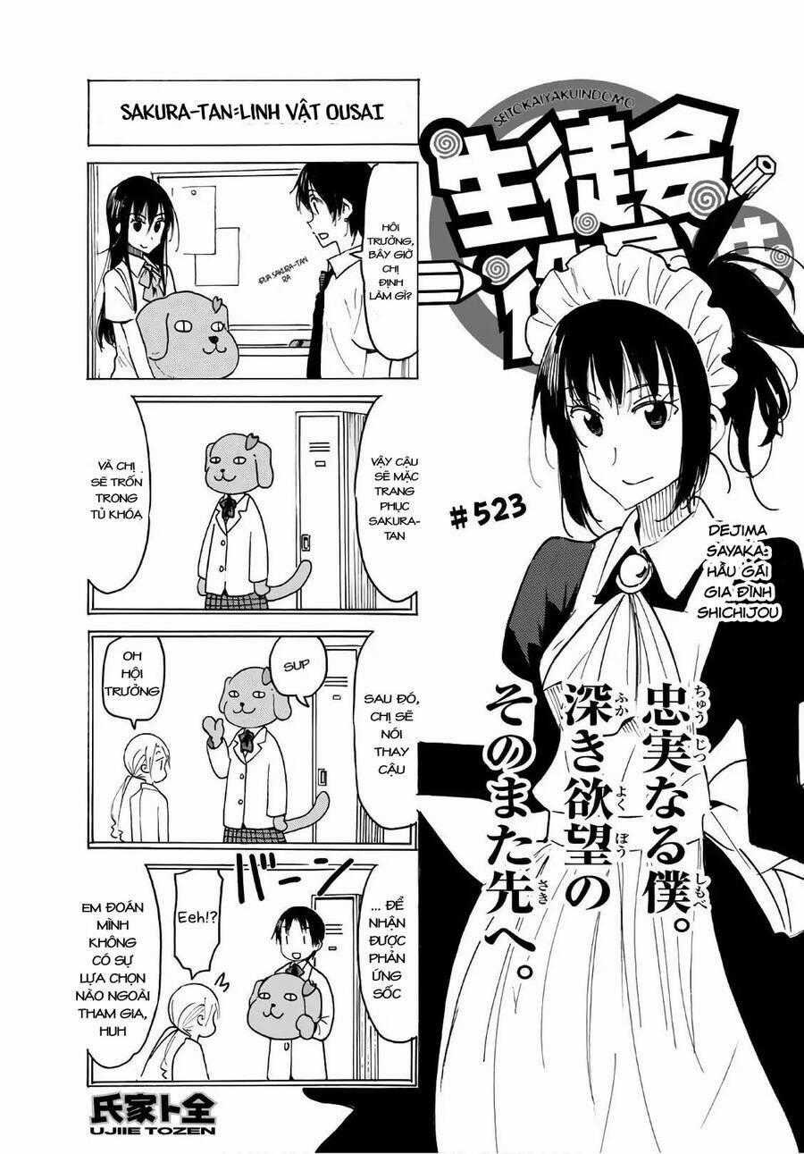 Seitokai Yakuindomo Chapter 523 trang 1