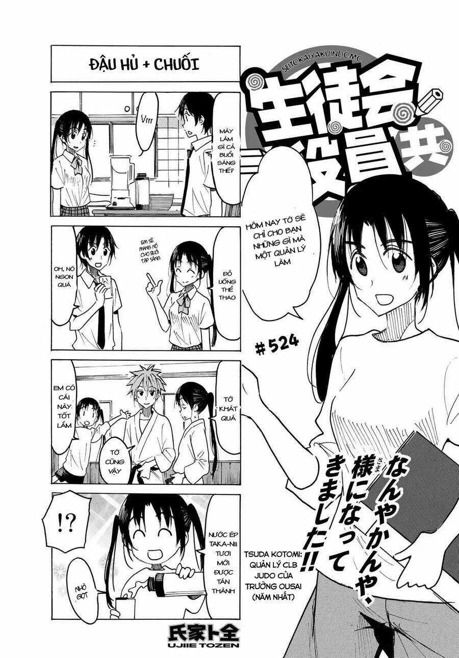 Seitokai Yakuindomo Chapter 524 trang 1