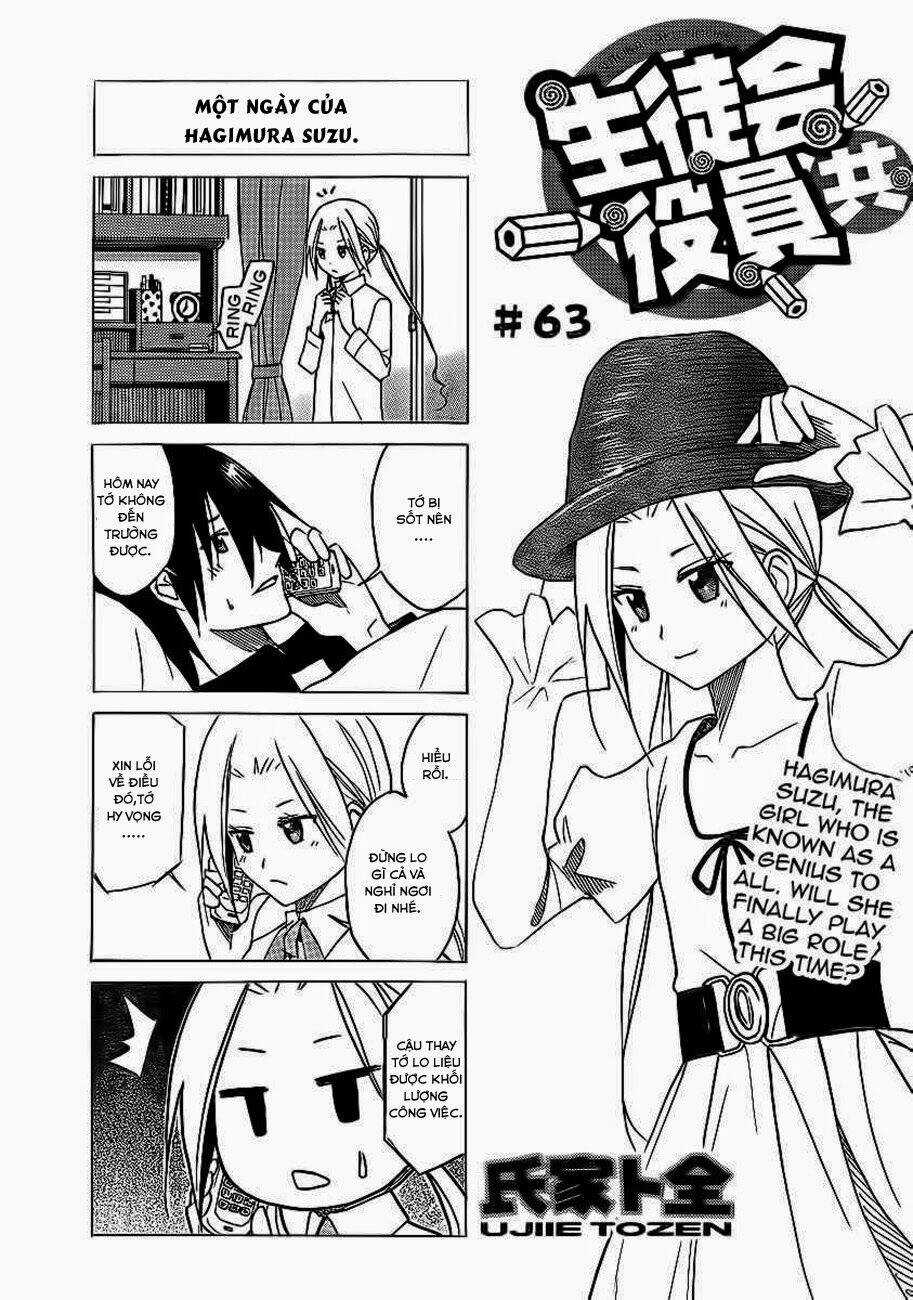 Seitokai Yakuindomo Chapter 63 trang 1