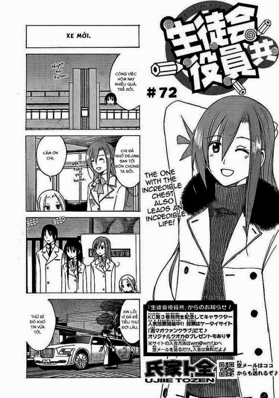 Seitokai Yakuindomo Chapter 72 trang 1