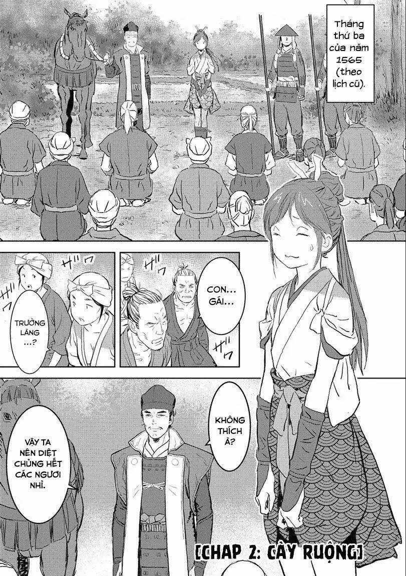 Sengoku Komachi Kurou Tan! Chapter 2 trang 1