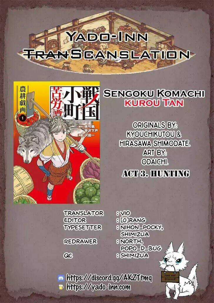 Sengoku Komachi Kurou Tan! Chapter 3 trang 1