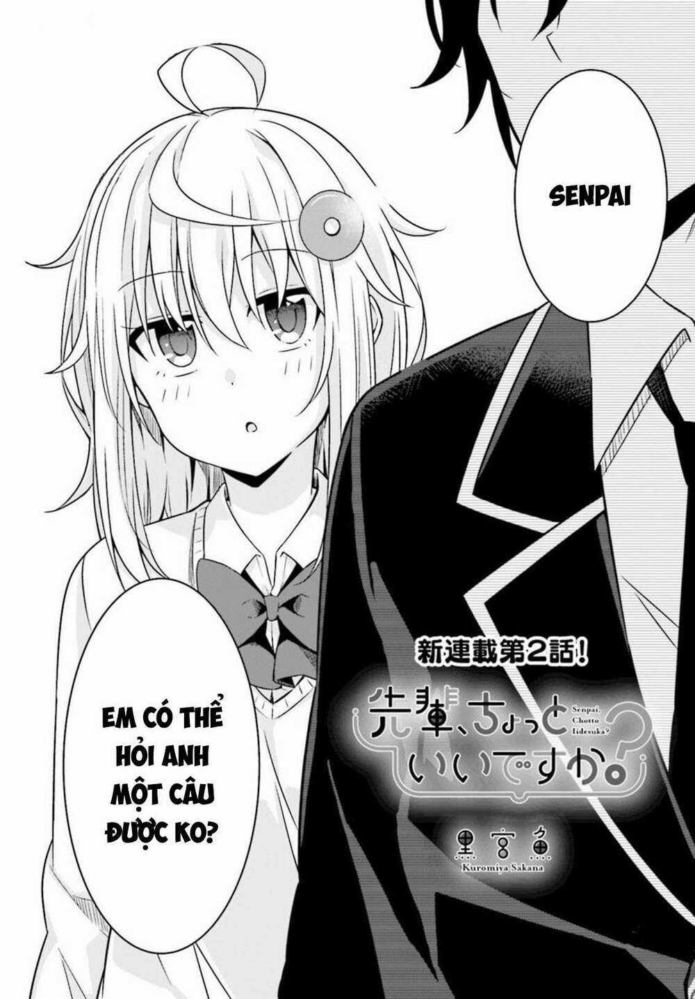 Senpai, Chotto Īdesu Ka? Chapter 2 trang 0