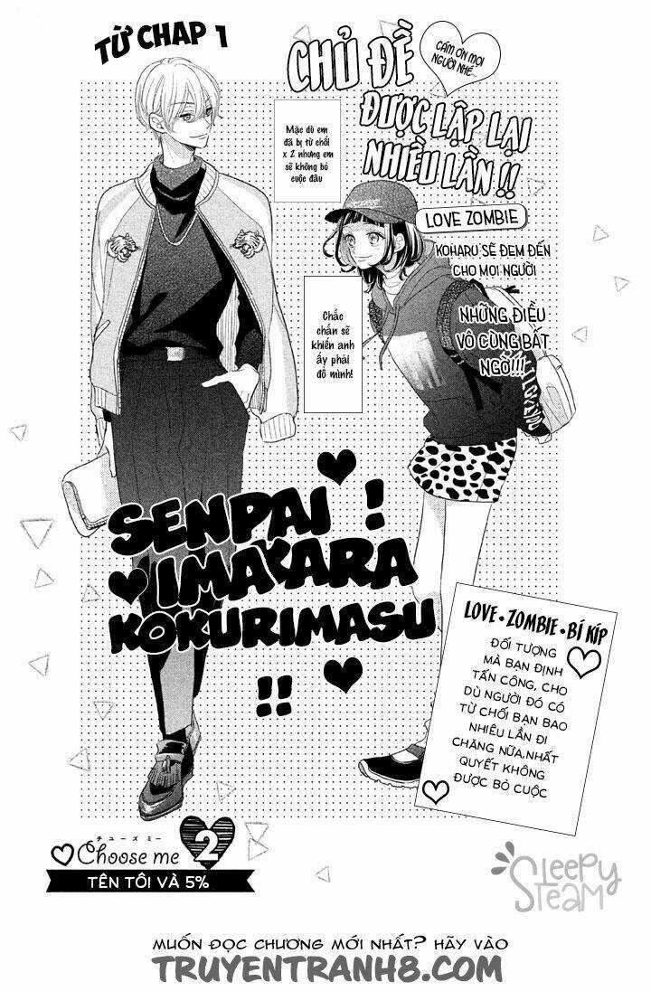 Senpai! Ima Kara Kokurimasu Chapter 2 trang 0