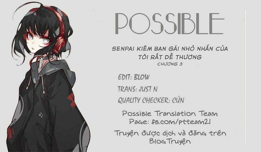 Senpai Kiêm Bạn Gái Nhỏ Nhắn Của Tôi Rất Dễ Thương Chapter 3 trang 1