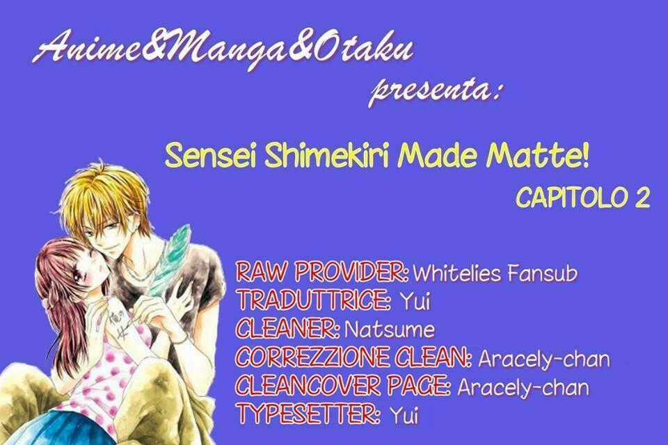 Sensei 〆Shimekiri Made Matte! Chapter 2 trang 0