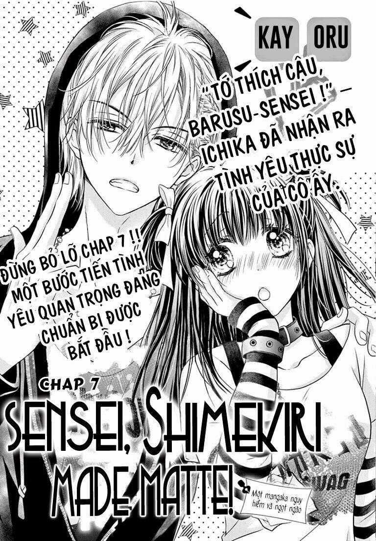 Sensei 〆Shimekiri Made Matte! Chapter 7 trang 1