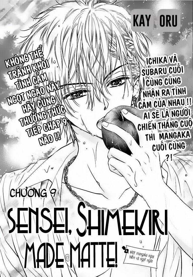 Sensei 〆Shimekiri Made Matte! Chapter 9 trang 1