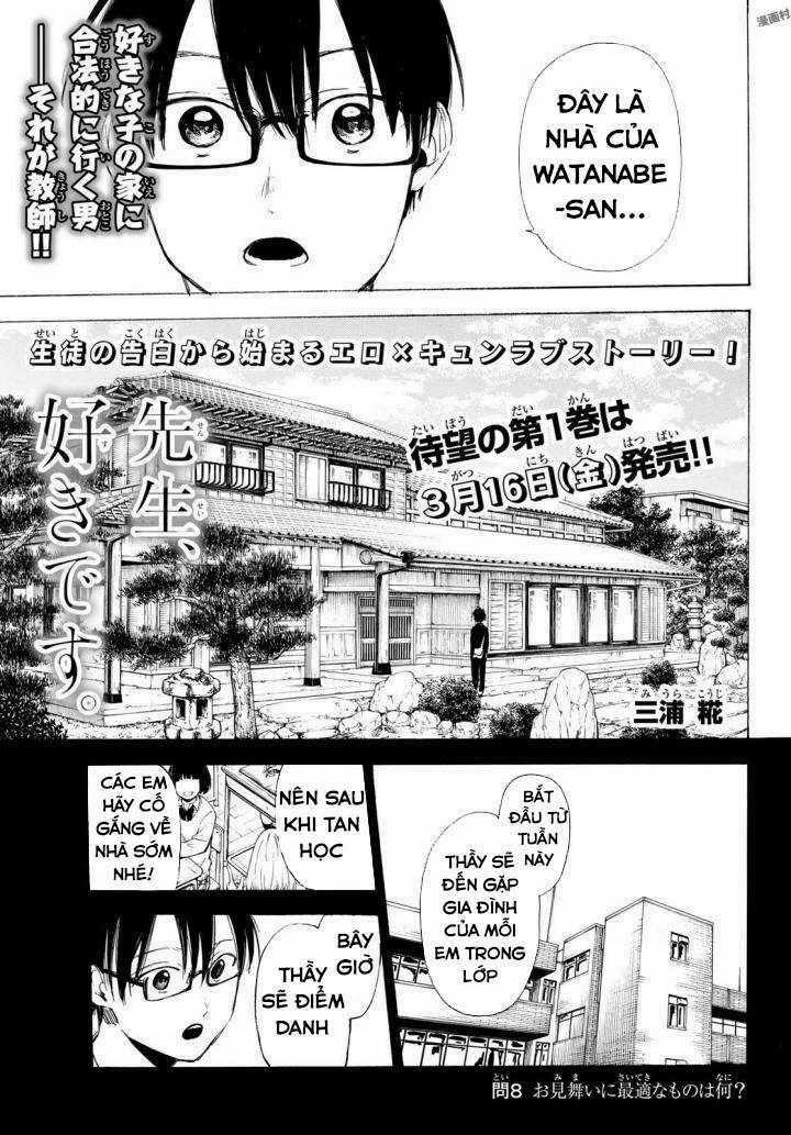 Sensei, Suki Desu Chapter 8 trang 1